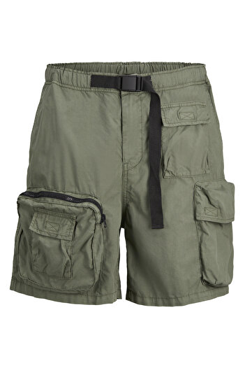 Jack & Jones Erkek Rahat Kesim Kargo Şort - Bill
