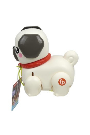 FISHER PRICE INTERACTIVE PUPPY PULL TOY WITH MOVEMENTS AND SOUNDS