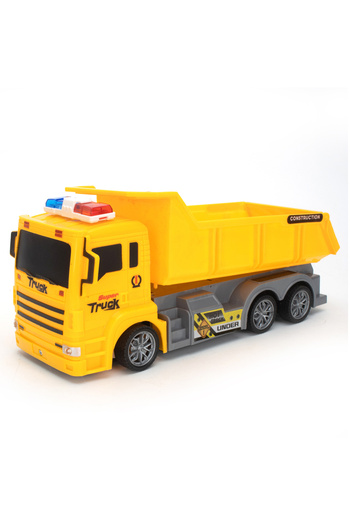 Fab N Funky Fab N Funky Four Way RC Excavator Dump Truck - Durable Indoor/Outdoor Play Toy for Kids, Yellow