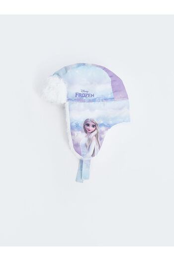 LC Waikiki Lcwk Frozen Printed Girls' Plush Snow Hat