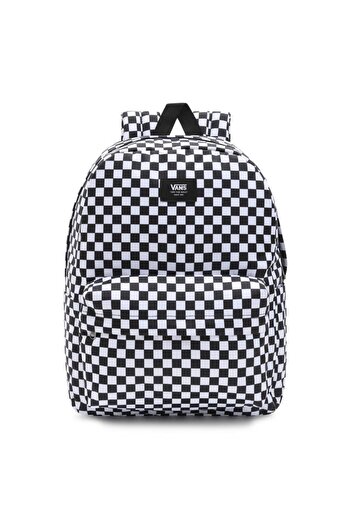 Vans Old Skool Checkered Check Backpack - White