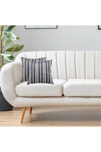 Donetella 2- Piece Modern 45x45 Throw Pillow Cover -,Decorative Covers for Cushions, Filling Not Included