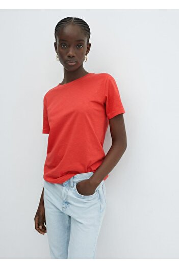 MANGO Woman 100% cotton T-shirt