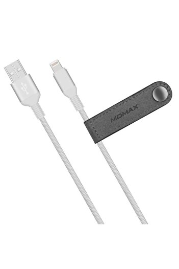 Momax Elite iPhone USB Cable Triple Braided 1.2m - Silver