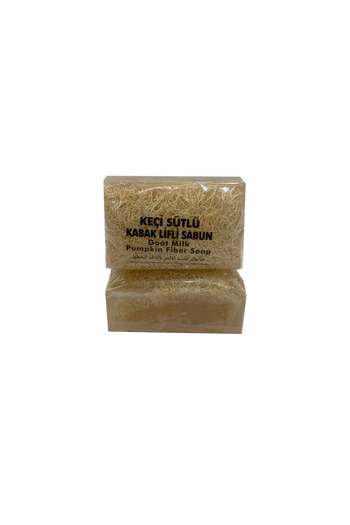 Nursima Findit Natural Pumpkin Fiber Goat Milk Soap 100 Gr