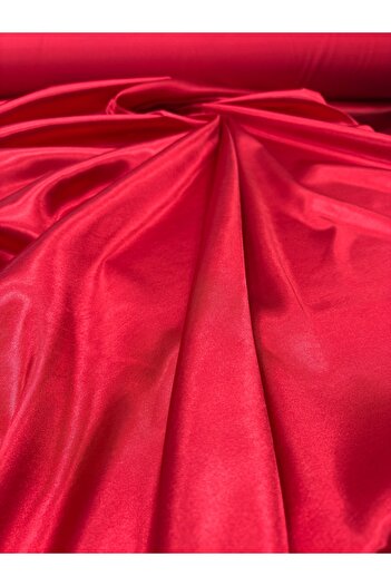 MEKİK MANİFATURA Red Satin Fabric