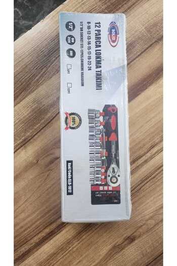 Solid SOLİD LOKMA TAKIMI 1/2 LOKMA SETİ 12 PARÇA CHROME VANEDİUM ÇELİK