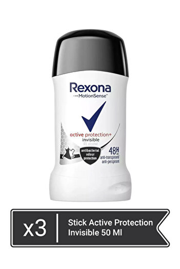 Rexona Stick Active Protection Invisible 50 Ml  x 3 pieces