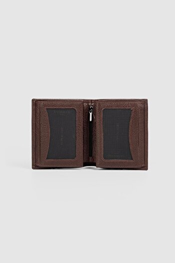 La La'Graccio Paris La'Graccio Paris Genuine Leather Men's Wallet Brown