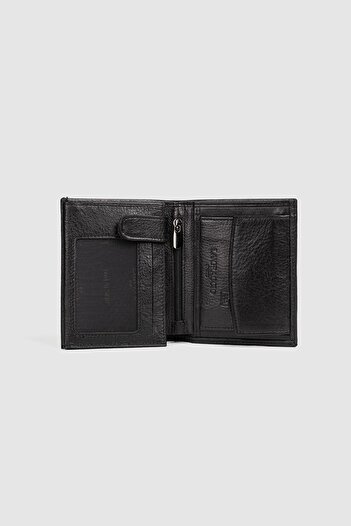 La La'Graccio Paris La'Graccio Paris Genuine Leather Men's Wallet Black