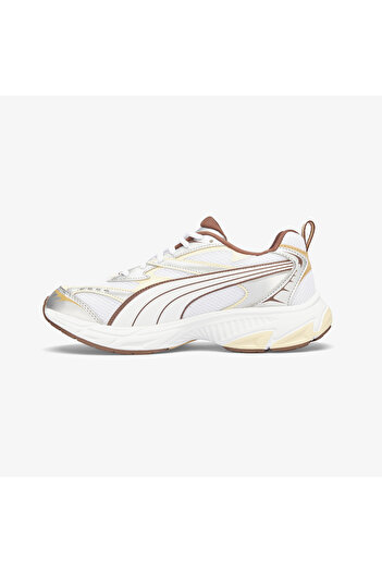 Puma Morphic Unisex Beyaz Kahverengi Spor Ayakkabı