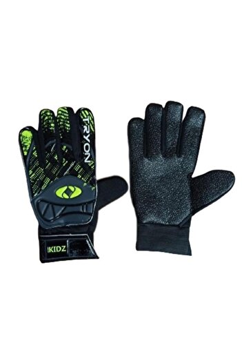 TRYON Kıdz Black Children's Goalie Gloves