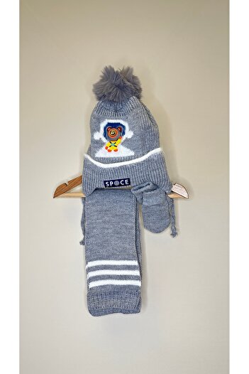 Lorasina Baby Set of 3 Scarf, Gloves and Beanie