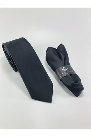PİERRONİ Solid Color Handkerchief Tie