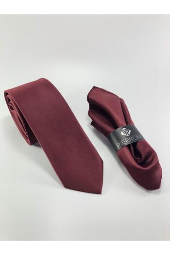 PİERRONİ Solid Color Handkerchief Tie
