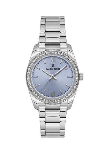 Daniel Klein Dk.1.13767-3 Rhinestone Design Water Resistant Metallic Color Women's Wristwatch