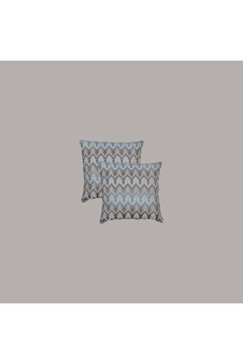 Donetella 2- Piece Modern 45x45 Throw Pillow Cover -,Decorative Covers for Cushions, Filling Not Included