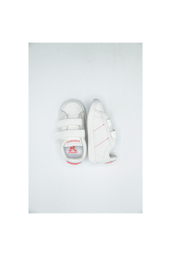 Le Coq Sportif Tenisky Le Coq Sportif Courtclassic Baby Girl Fluo, Bílé, Dětské