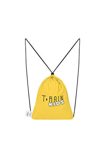 T Rain Çocuk Yağmurluk Çantalı Su Geçirmez Reflektör Baskılı