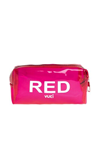 VUKİ Colorful Transparent Zipper Pencil Case
