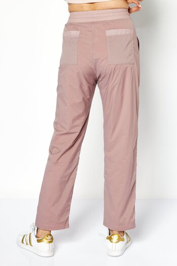 Champion Women Sportswear Fit Embroidered Logo Training Sweatpants, Mauve