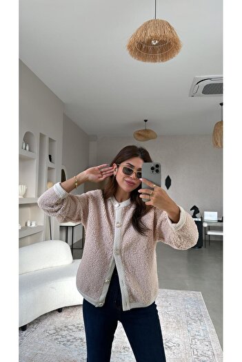 Buket Teke Cardigan Massi Buklet