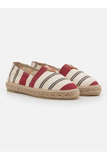 Su Espadril Alani Bordo Kadın Düz Espadril