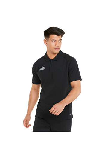 Puma Tričko Puma Teamfinal Casuals Polo, Černá, Pánské
