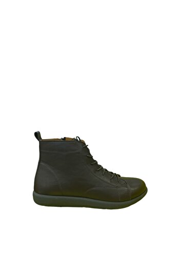 Mammamia D24-KB-1235 Kadın Casual Deri Bot (Kış 24)