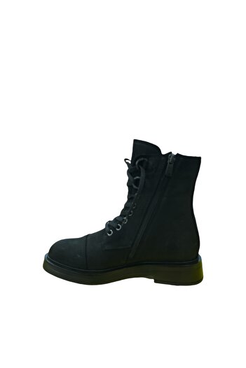 Mammamia 24KB-1565-LX Γυναικείες casual δερμάτινες μπότες Nubuck (Χειμώνας 24)