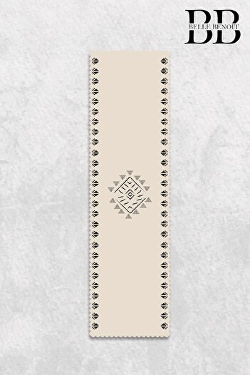 Belle Benoit Digital Printed Decorative Table Runner – 140X40 Cm, Beige Bohemian Style, Table Cloth, Stain Resistant