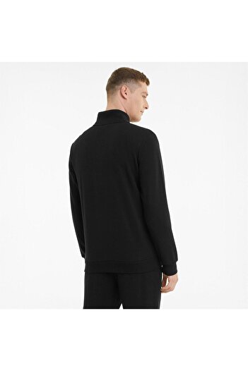 Puma Μαύρο ανδρικό μπουφάν Puma Essentials