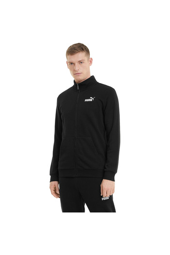 Puma Μαύρο ανδρικό μπουφάν Puma Essentials