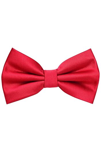 Uniquetrenders Men's Solid Color Satin Bow Tie