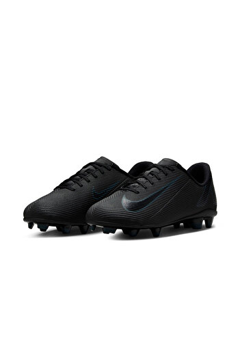 Nike Genç Çim Zemin Kramponu FQ8286-002 Jr. Mercurial Vapor 16 Club Siyah