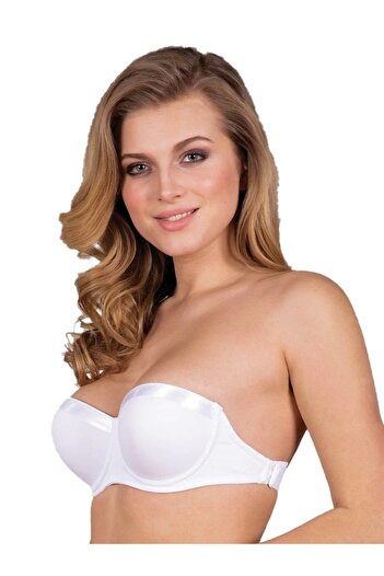 Anıl Lingerie Anıl 3616 Low-Cut Support Strapless Bra (Push up)