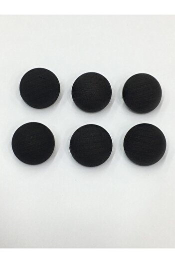 karantuhafiye Italian Black Matte Pearl Curved Jacket and Cardigan Set - Set of 6 2 cm (Code:3598)