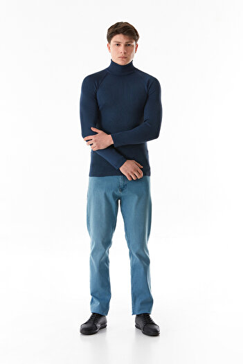 Fulla Moda Basic Turtleneck Sweater