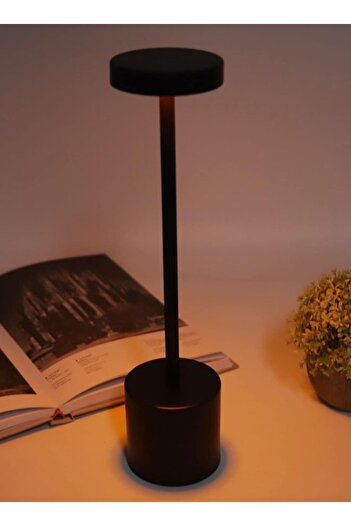 Taimi 4-Pieces Cordless Touch LED Table Lamp 1800mAh Stick shaped Black