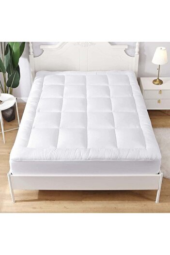 BabyCara Mattress Topper Cover 14 Cm Felt Extra Thick Extra Plush and Super Soft Available In All Sizes