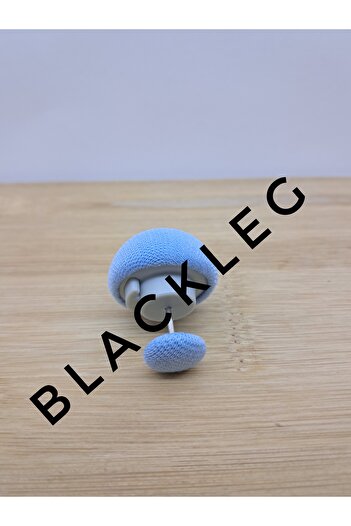blackleg Mushroom Duvet Cover Holder Quilt Sheet Holder 1 Piece Blue Color