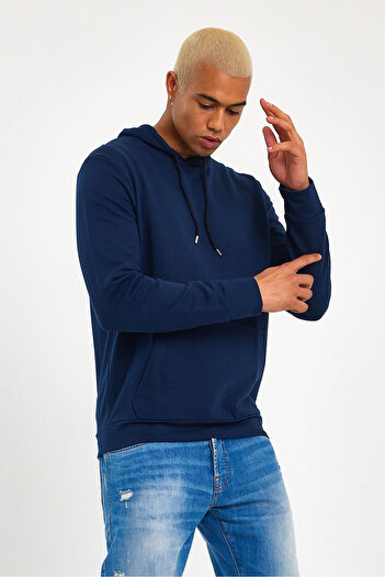 Superlife Суперлайф Чоловічий худі з капюшоном Regular Fit тонкий SPR 20K55
