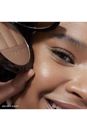 SEPHORA COLLECTION BRONZER SHIMMER - Yanardöner bronzlaştırıcı pudra