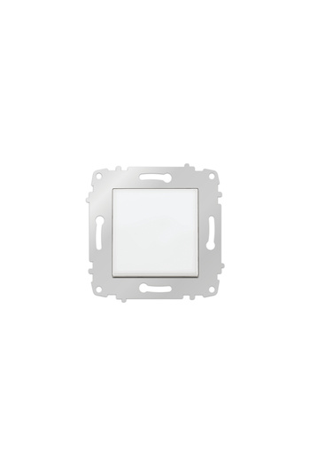 VİKO Viko Karre White 1 مفتاح + 1 مقبس مؤرض + 1 إطار مزدوج