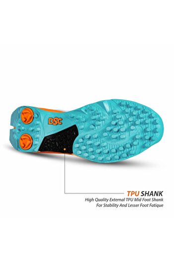 DSC Unisex Jaffa 22 Cricket Shoes | Uk 8 | Durable Sole | Comfortable Fit | Cricket Footwear
