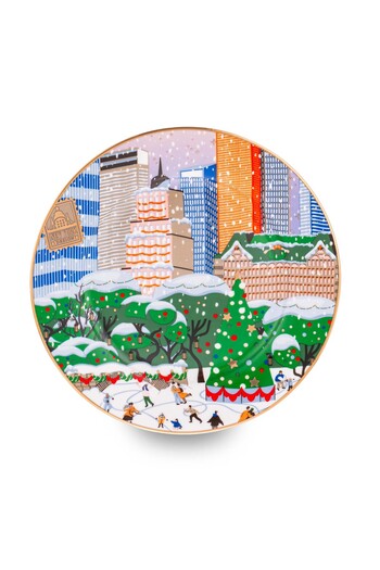 Jumbo New Year Countries 4'lü Pasta Tabağı 20 Cm