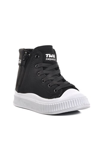 WALKWAY Orion-P Siyah-Beyaz İçi Polarlı Unisex Çocuk Bot