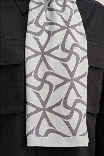 Armine Σάλι Laurel - Viscose Floss - 08 - Anthracite