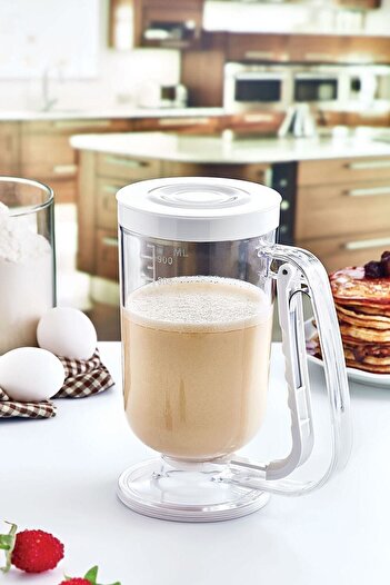 Arsimo Pratik Hamur Dağıtıcı Pancake Krep Muffin Kolay Akıtma Kabı