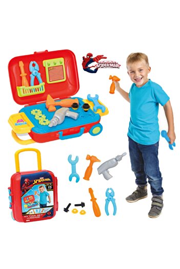 hediyecik Spiderman My First Benim Ilk Tamir Seti Bavulum